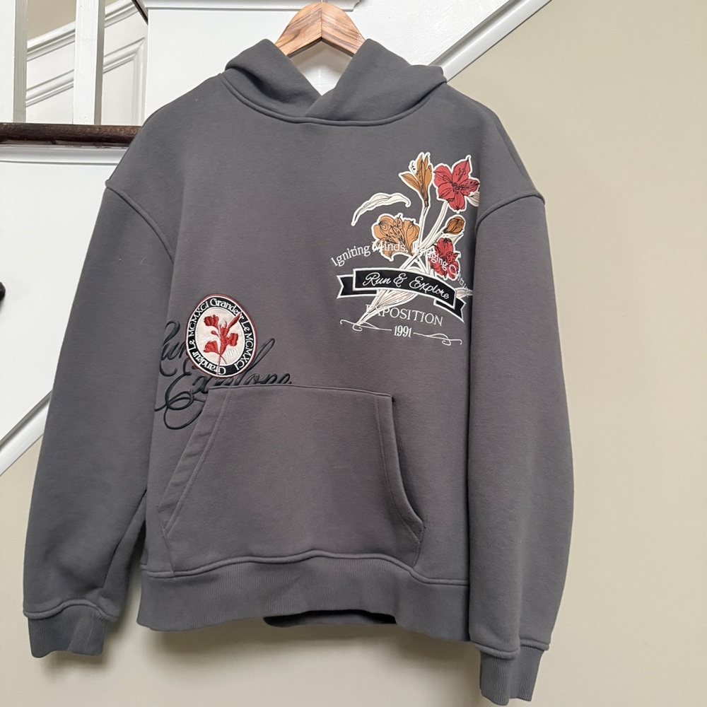 Smoke Rise graphic hoodie